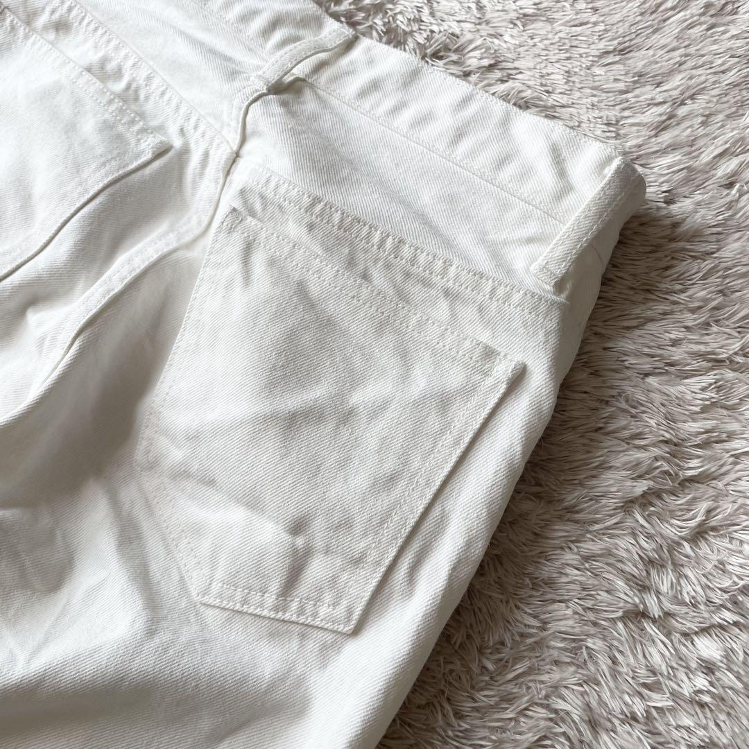 プラージュ 極美品 plage ブーツカットホワイトデニム 34