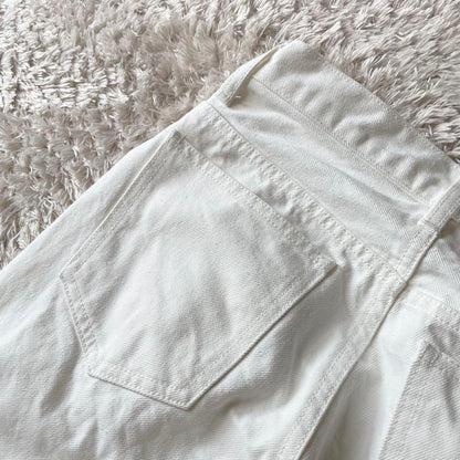 プラージュ 極美品 plage ブーツカットホワイトデニム 34