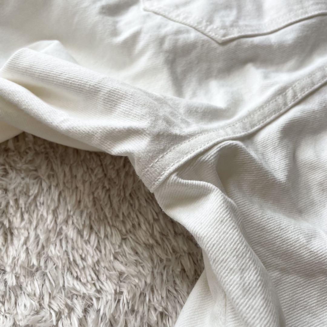 プラージュ 極美品 plage ブーツカットホワイトデニム 34