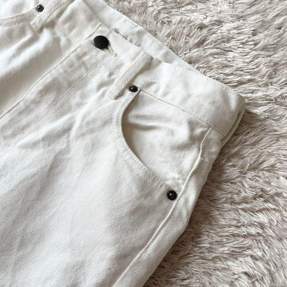 プラージュ 極美品 plage ブーツカットホワイトデニム 34