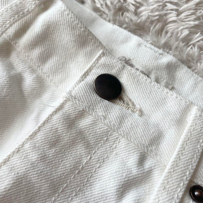 プラージュ 極美品 plage ブーツカットホワイトデニム 34