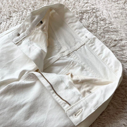 プラージュ 極美品 plage ブーツカットホワイトデニム 34