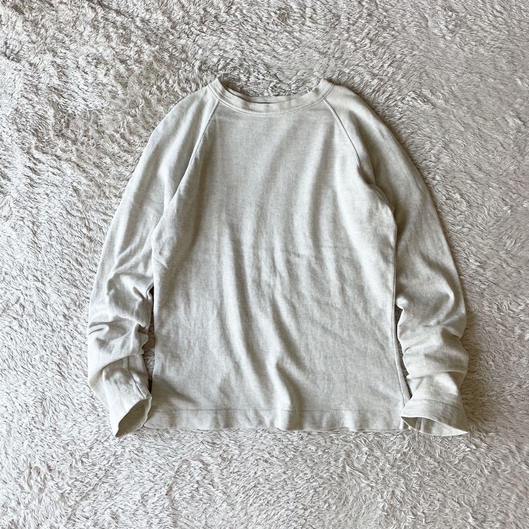 45rpm& 00s ラグランスウェット 3 アイボリー