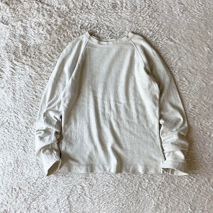 45rpm& 00s ラグランスウェット 3 アイボリー