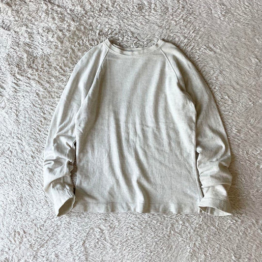 45rpm& 00s ラグランスウェット 3 アイボリー