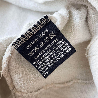 45rpm& 00s ラグランスウェット 3 アイボリー