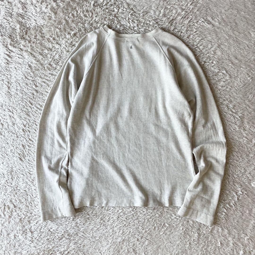 45rpm& 00s ラグランスウェット 3 アイボリー