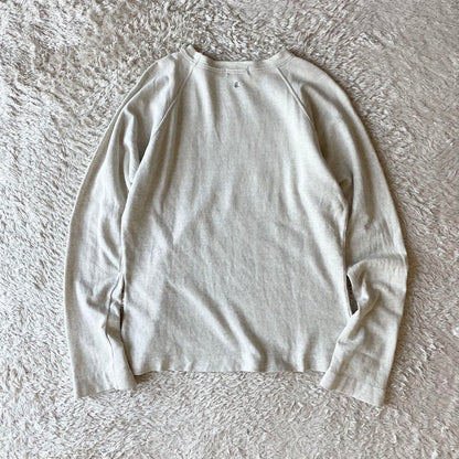 45rpm& 00s ラグランスウェット 3 アイボリー