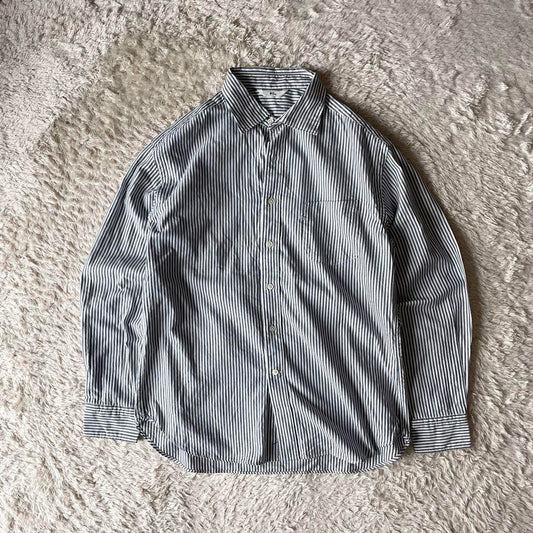 45R 美品 ジンバオックスフォードシャツ 5 ストライプ