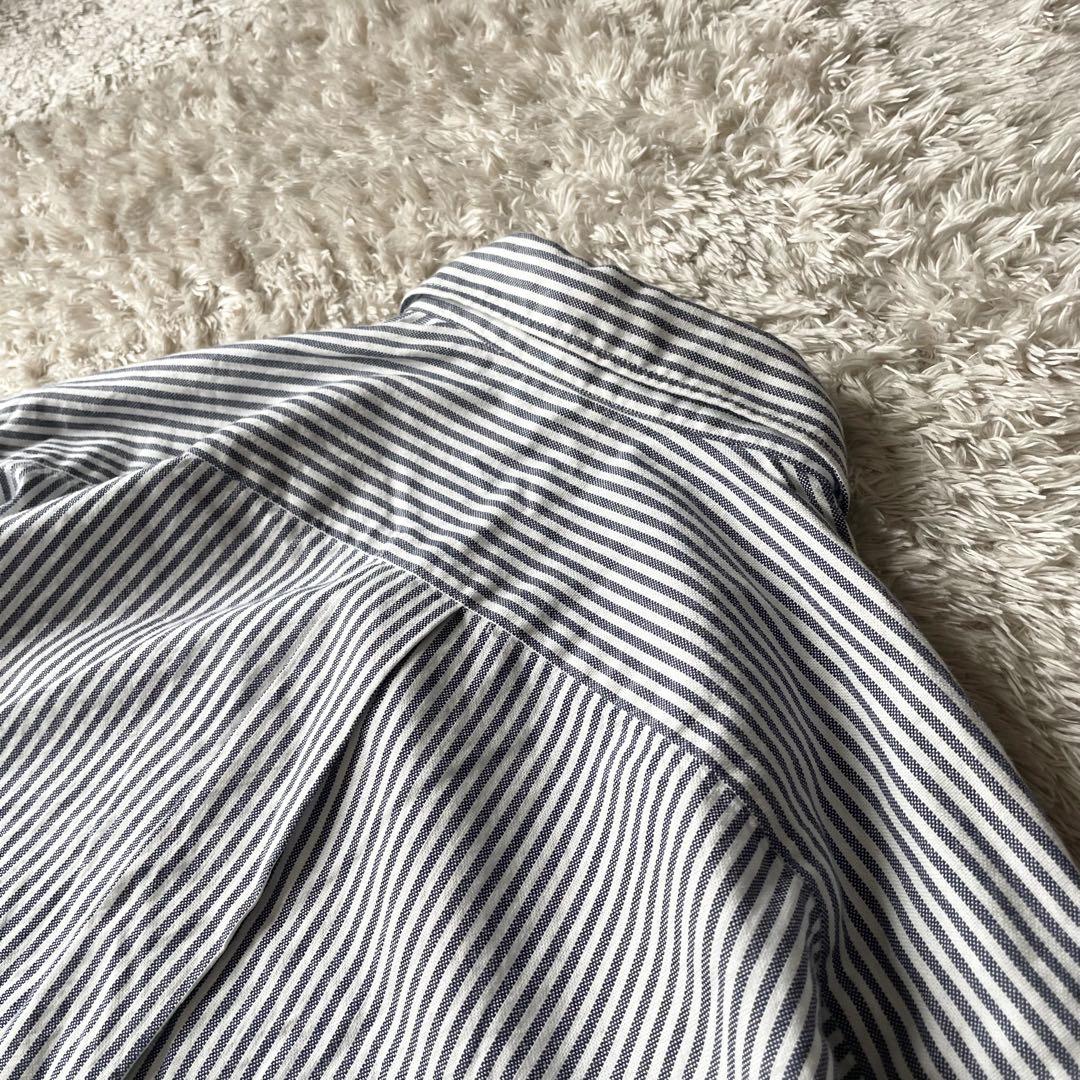 45R 美品 ジンバオックスフォードシャツ 5 ストライプ