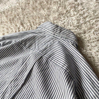 45R 美品 ジンバオックスフォードシャツ 5 ストライプ