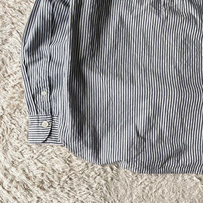 45R 美品 ジンバオックスフォードシャツ 5 ストライプ