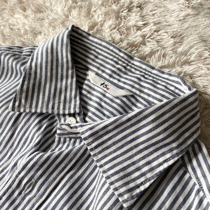 45R 美品 ジンバオックスフォードシャツ 5 ストライプ