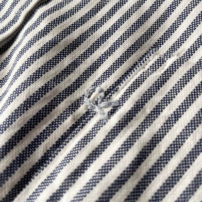 45R 美品 ジンバオックスフォードシャツ 5 ストライプ