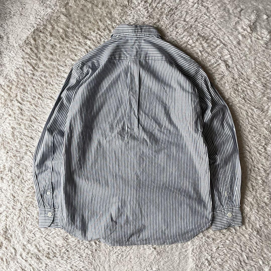 45R 美品 ジンバオックスフォードシャツ 5 ストライプ
