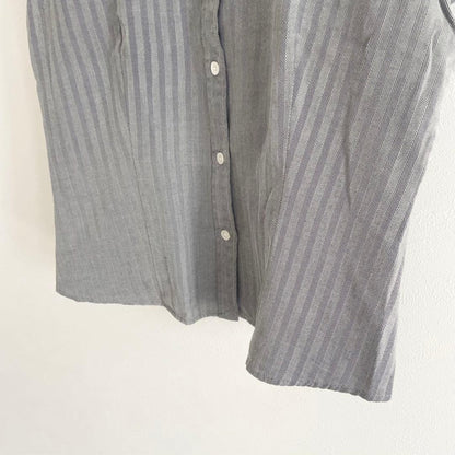 ラルフローレン 美品 半袖シャツ ヘリンボーン 11 グレー