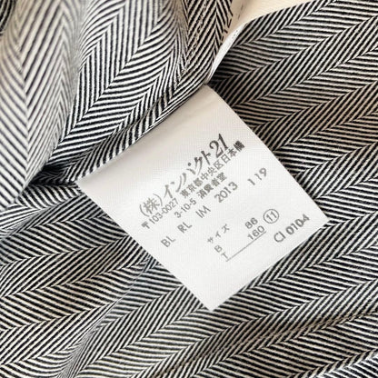 ラルフローレン 美品 半袖シャツ ヘリンボーン 11 グレー