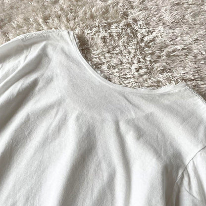 45R 切替L/Sカットソー カットワーク メッシュ L