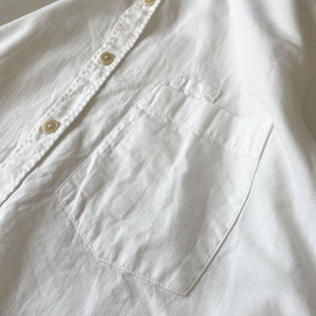 エムエイチエル 美品 MHL 半袖シャツ コットンリネン M