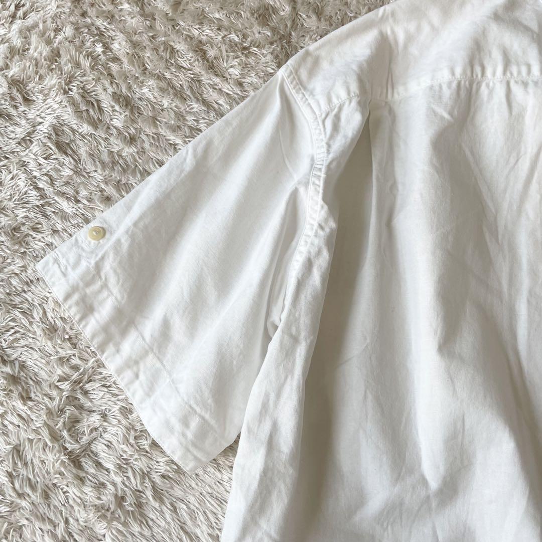 エムエイチエル 美品 MHL 半袖シャツ コットンリネン M