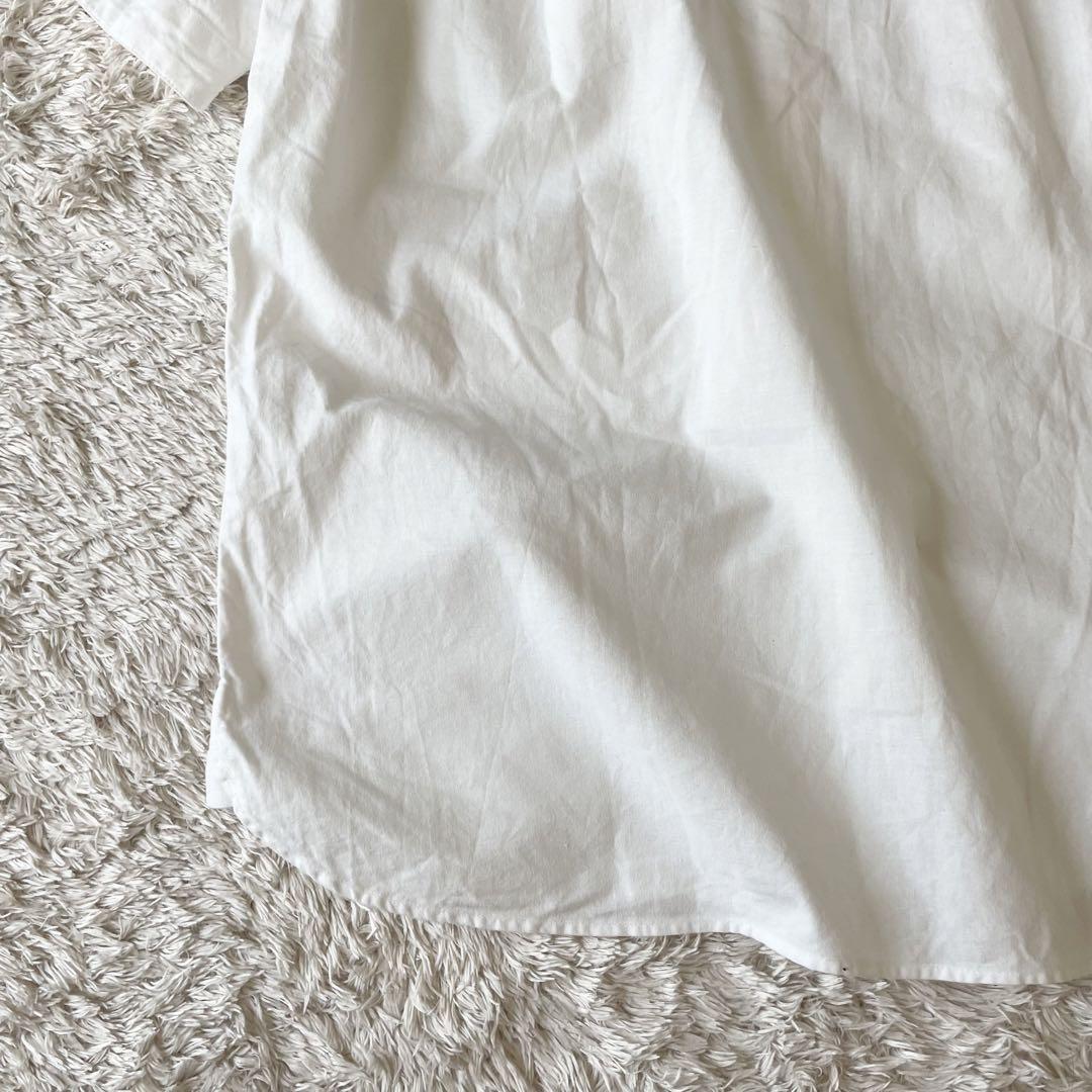 エムエイチエル 美品 MHL 半袖シャツ コットンリネン M