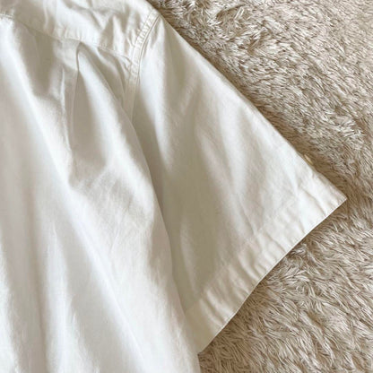 エムエイチエル 美品 MHL 半袖シャツ コットンリネン M