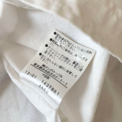 エムエイチエル 美品 MHL 半袖シャツ コットンリネン M