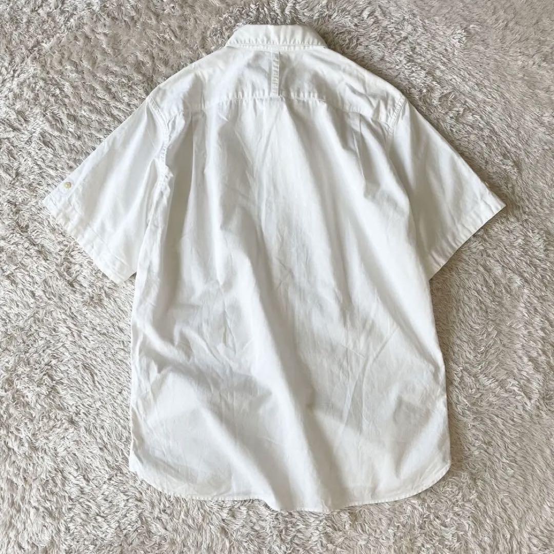 エムエイチエル 美品 MHL 半袖シャツ コットンリネン M