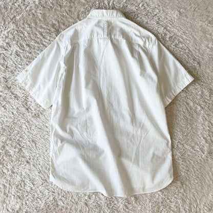 エムエイチエル 美品 MHL 半袖シャツ コットンリネン M