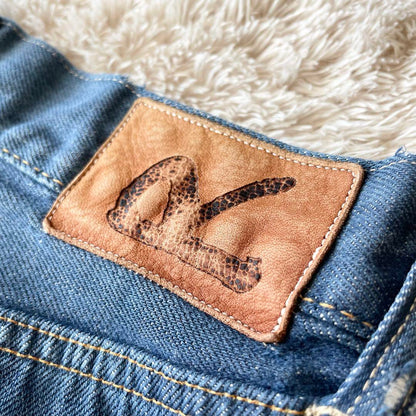 45R AD3000藍茜比女 加工 0 濃紺 デニム ジーンズ