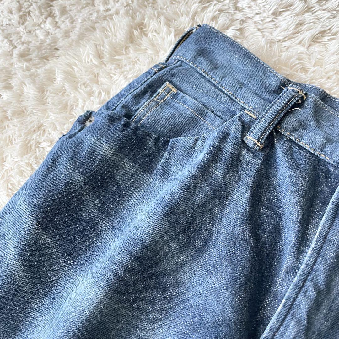 45R AD3000藍茜比女 加工 0 濃紺 デニム ジーンズ