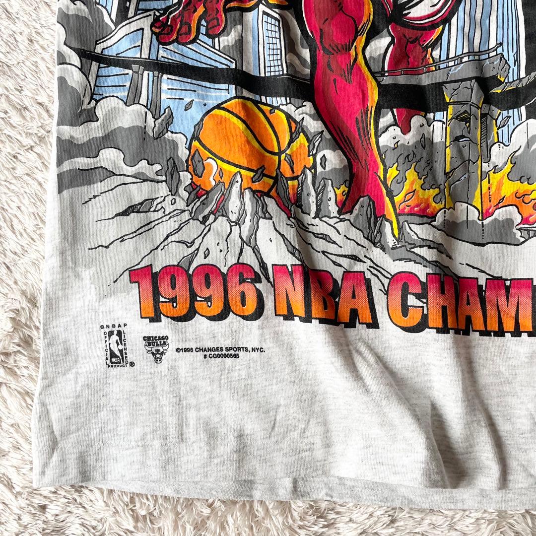 激レア デッドストック 90s CHANGES シカゴブルズ Tシャツ