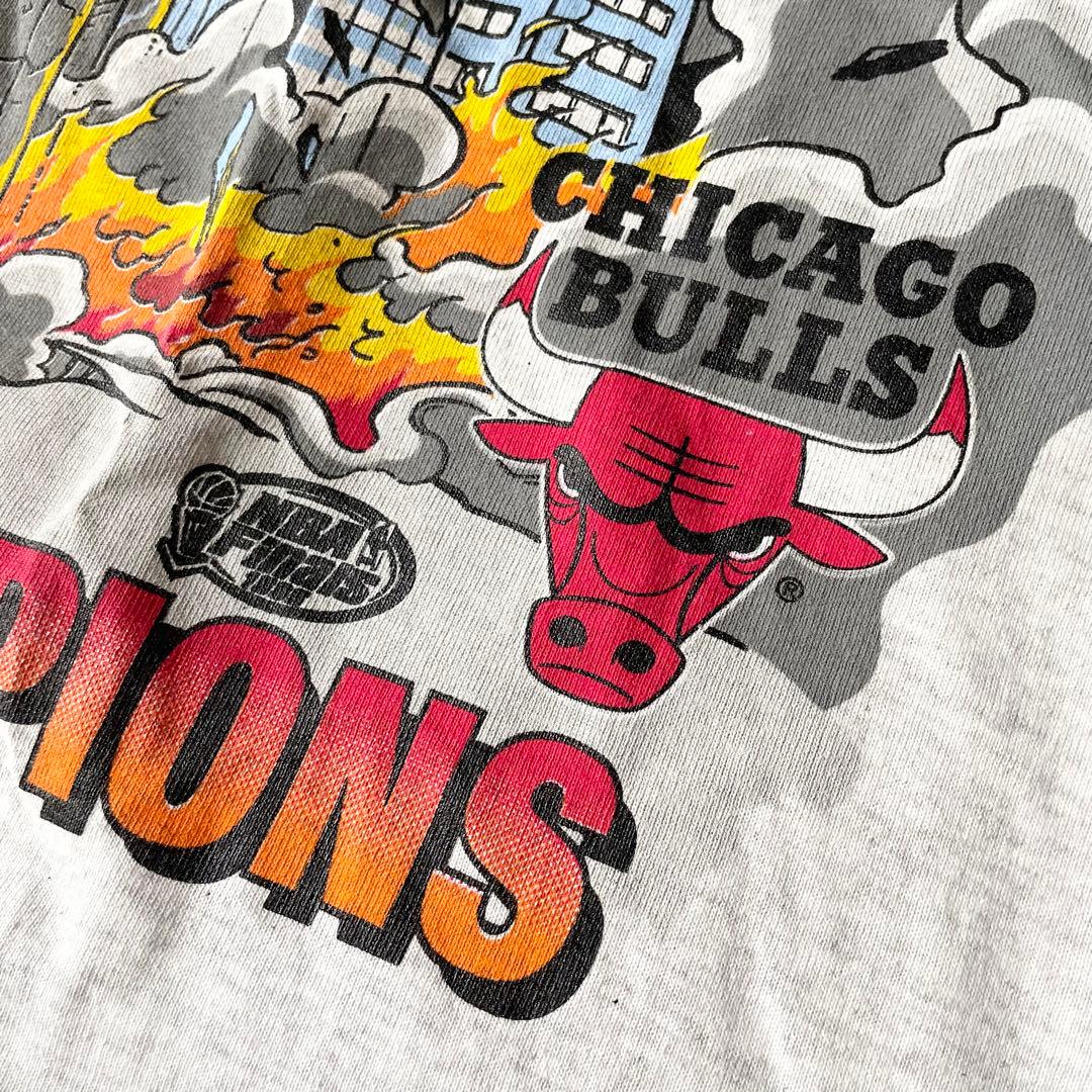 激レア デッドストック 90s CHANGES シカゴブルズ Tシャツ