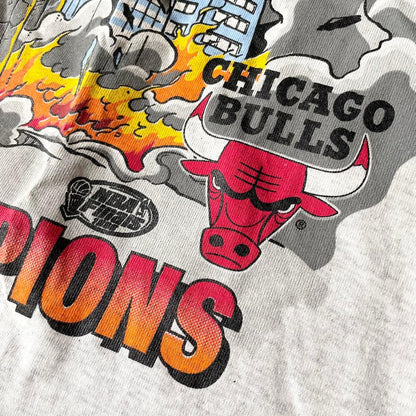 激レア デッドストック 90s CHANGES シカゴブルズ Tシャツ