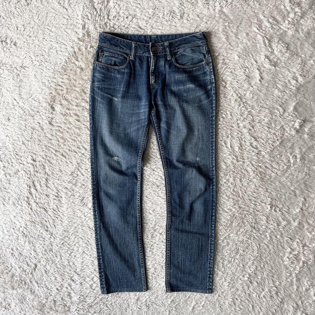 45R ストレートデニム セルビッチ 29 インディゴ