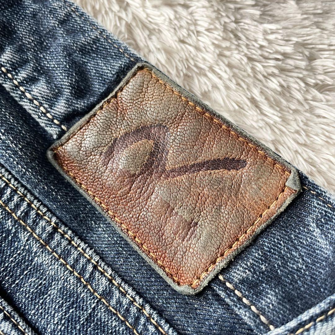 45R ストレートデニム セルビッチ 29 インディゴ