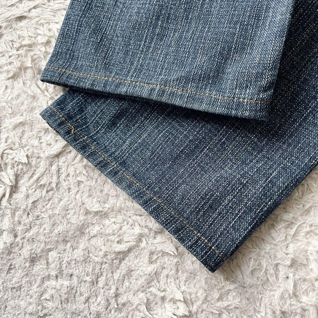 45R ストレートデニム セルビッチ 29 インディゴ