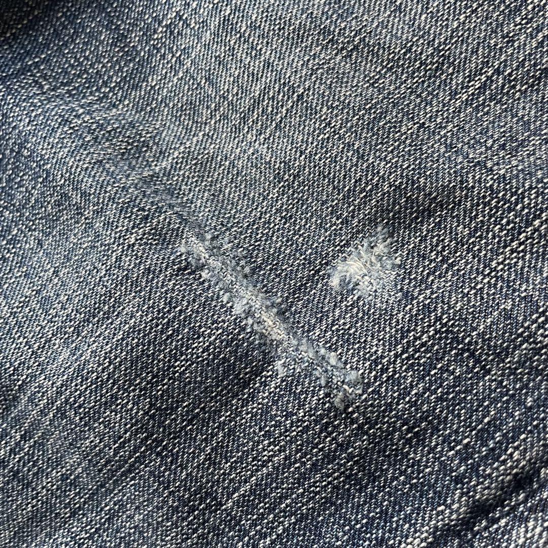 45R ストレートデニム セルビッチ 29 インディゴ
