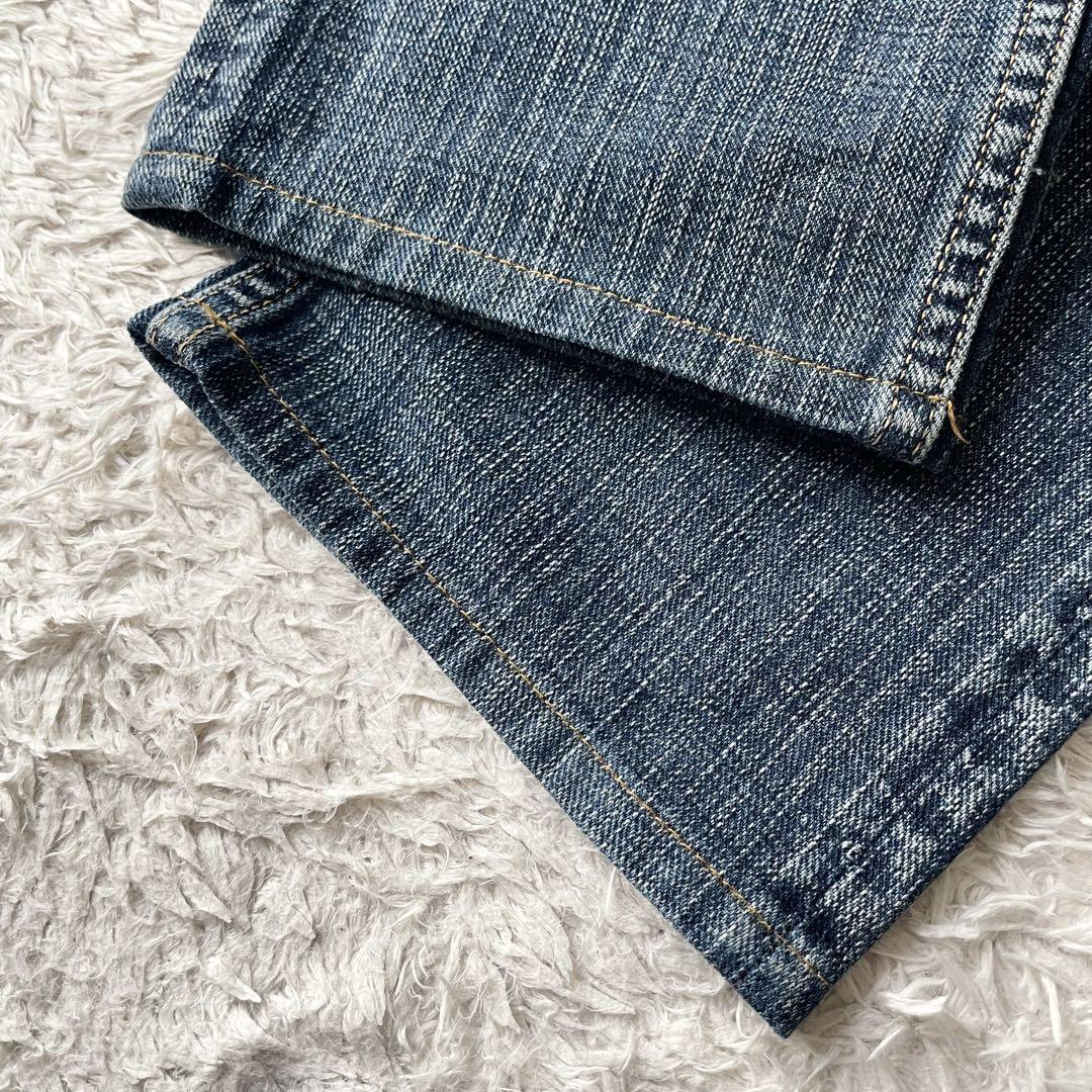 45R ストレートデニム セルビッチ 29 インディゴ