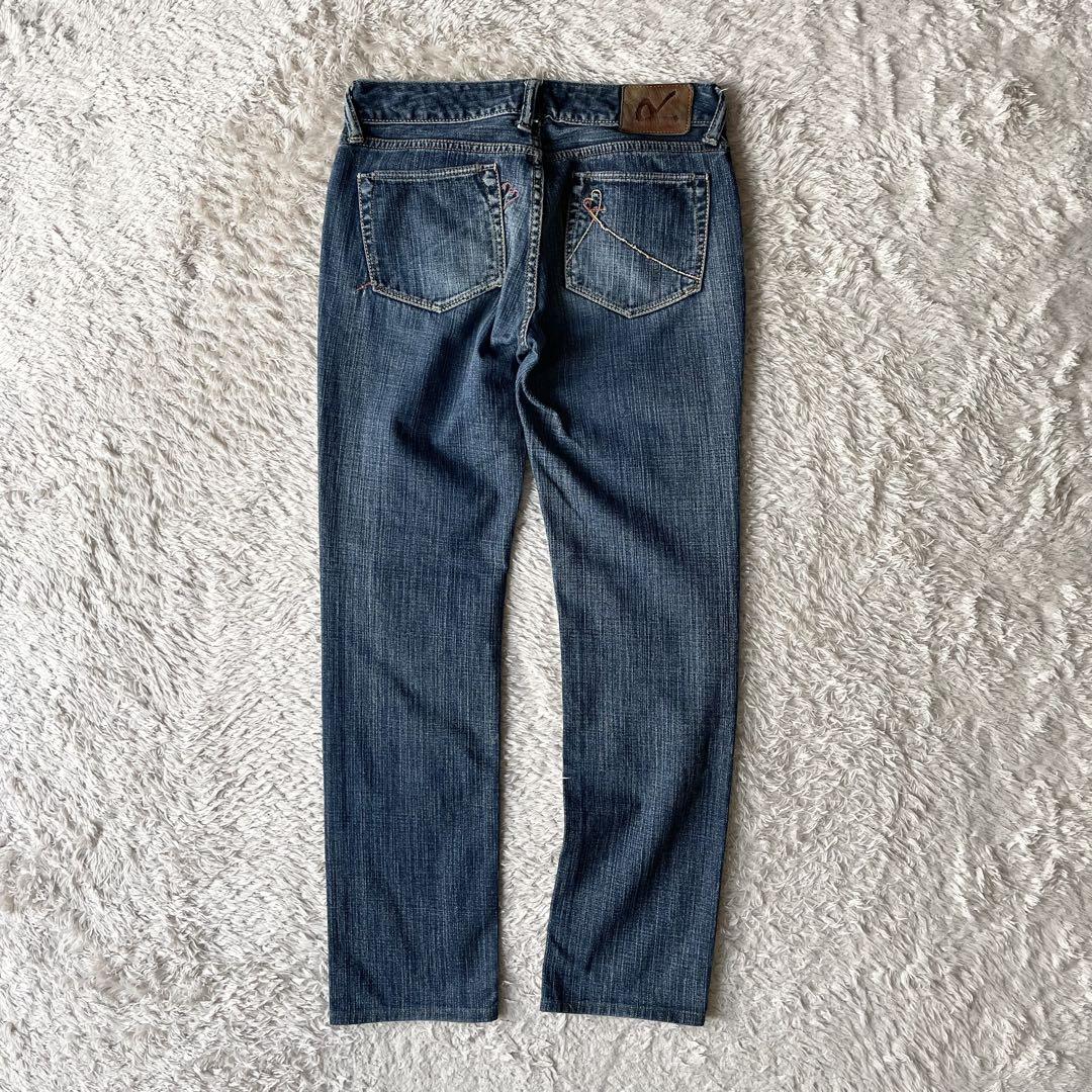 45R ストレートデニム セルビッチ 29 インディゴ