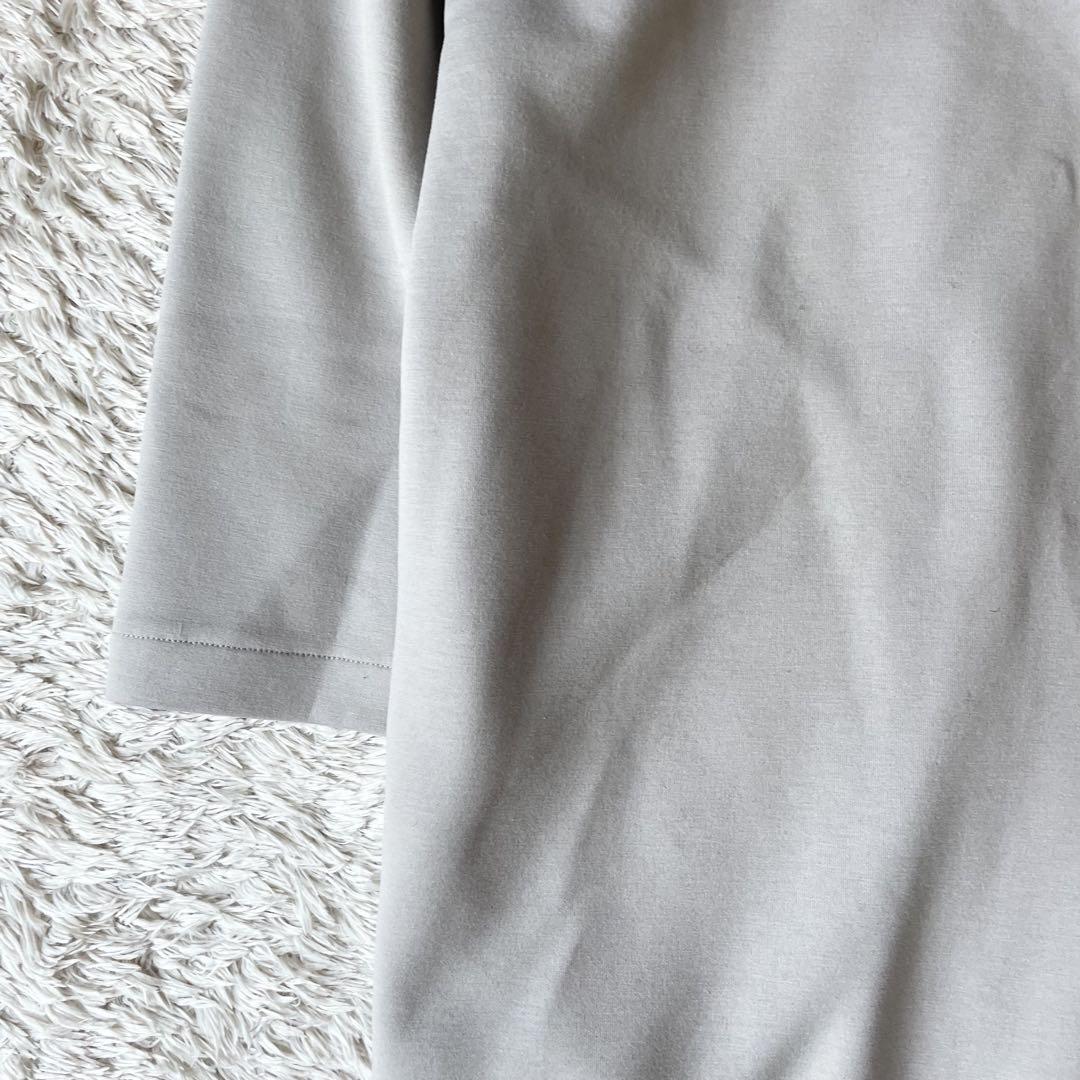 SIMPLICITE 美品 ダンボールノーカラーコート F ベージュ