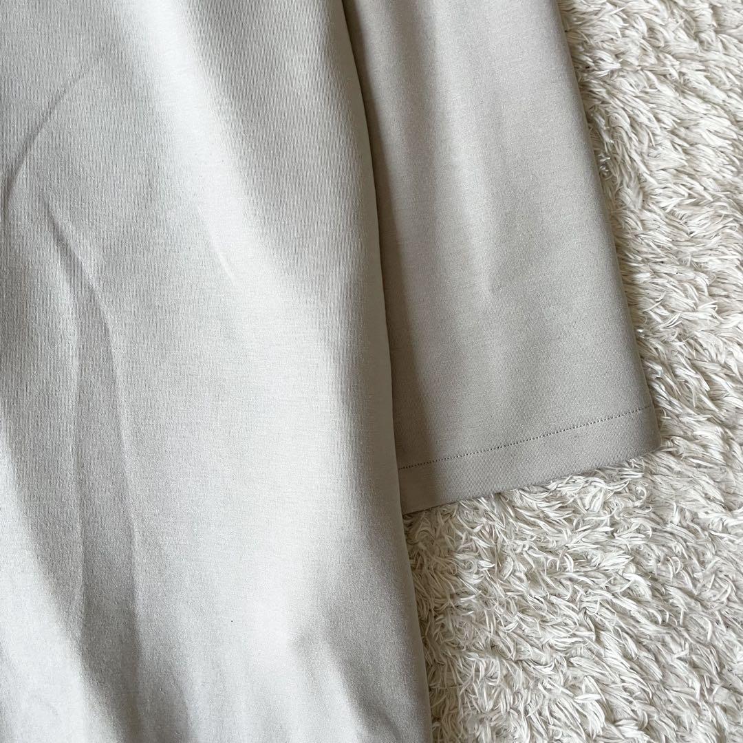 SIMPLICITE 美品 ダンボールノーカラーコート F ベージュ