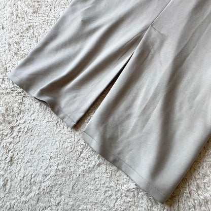 SIMPLICITE 美品 ダンボールノーカラーコート F ベージュ