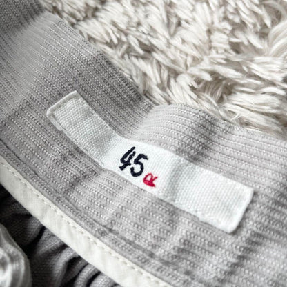 45R 美品 コールピケスカート 2 ライトグレー