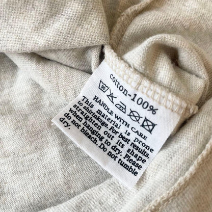 00s 45rpm& ロゴプリントＴシャツ F ベージュ