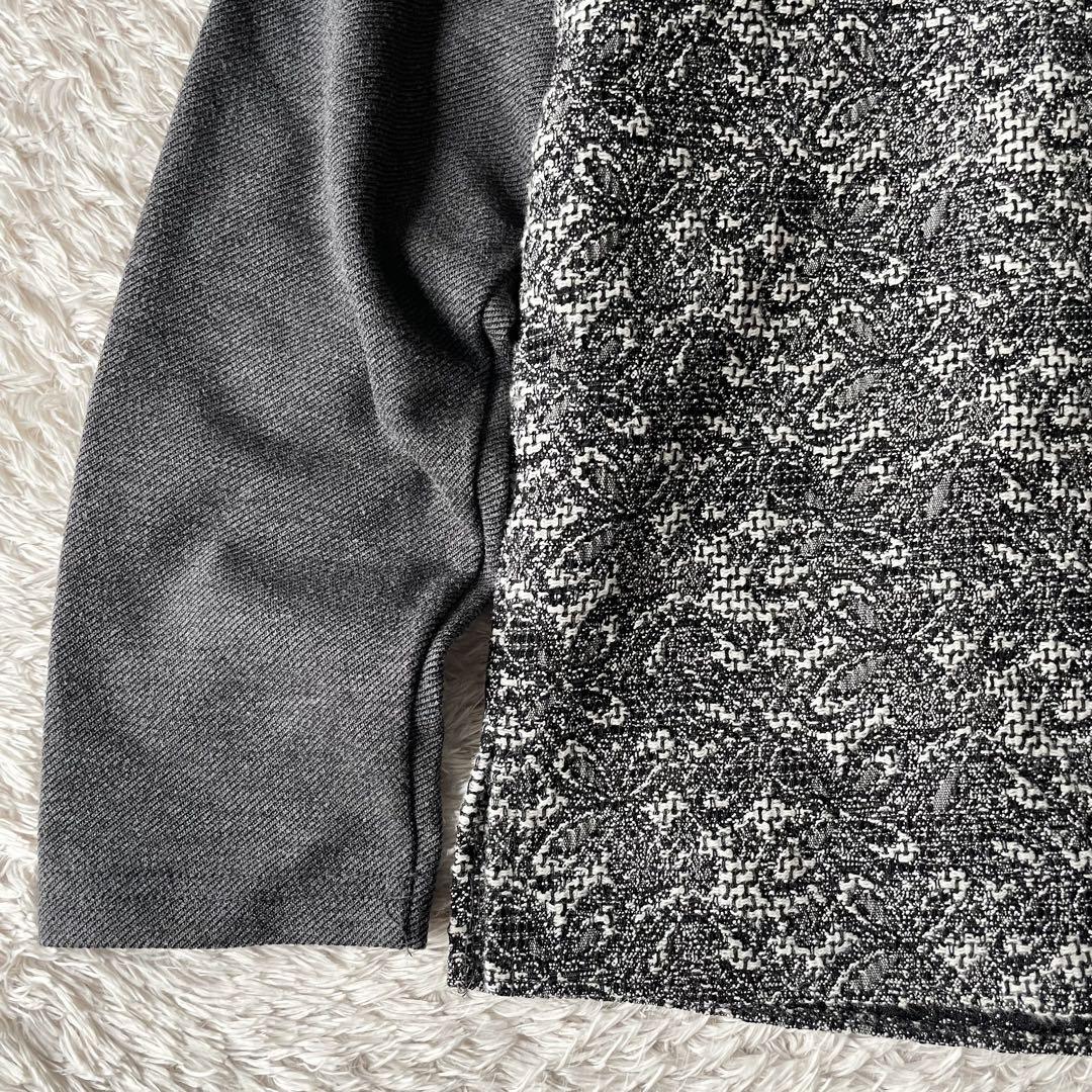 ガリャルダガランテ 極美品 袖切替 刺繍トップス F グレー