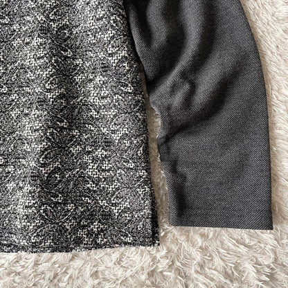 ガリャルダガランテ 極美品 袖切替 刺繍トップス F グレー