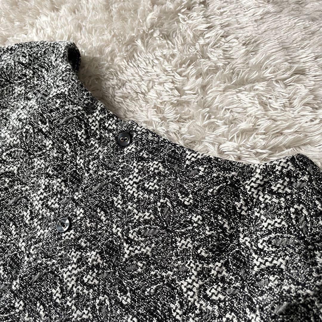 ガリャルダガランテ 極美品 袖切替 刺繍トップス F グレー