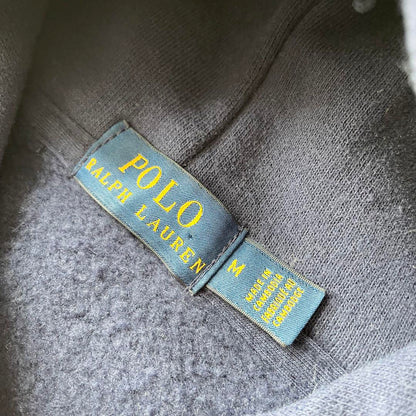 ラルフローレン 美品 現行 パーカー 刺繍ロゴ M ネイビー