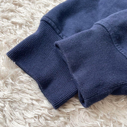 ラルフローレン 美品 現行 パーカー 刺繍ロゴ M ネイビー